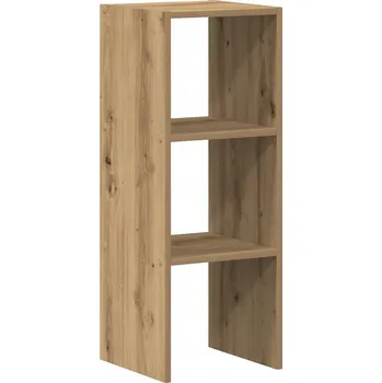 Knihovna Regál na knihy dub artisan 30 x 30 x 80 cm, dřevěný materiál