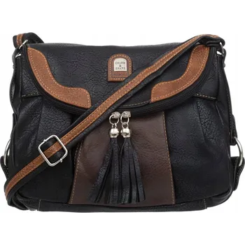 Kabelka Charm & Shape kabelka přes rameno eko kůže černá