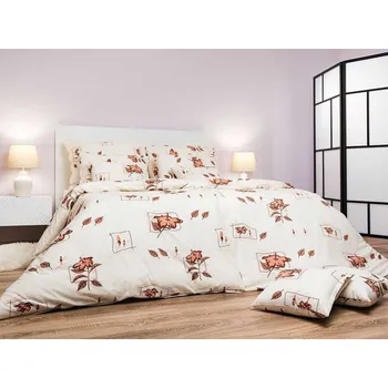 Povlečení bavlna Ibišek banánový 140x200, 70x90 cm