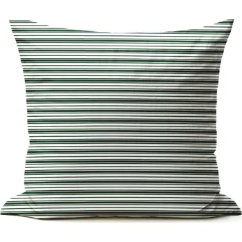 Povlak na polštářek Bavlněný povlak na polštář - Pruhy Zelené Zapínání: knoflík, Velikost polštáře: 40x40
