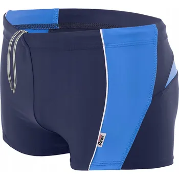 Pánská móda Dawi Tmavě modré PÁNSKÉ PLAVKY ŠORTKY Pohodlné se Sportovními Pruhy M