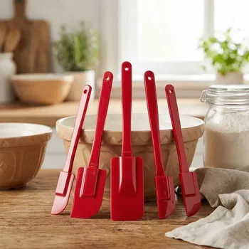 Obracečka Kuchyňské lopatky ALTOM DESIGN červené 5 ks