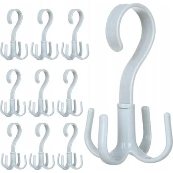 Věšák Korbi věšák na kabelku šedý