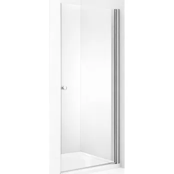 Sprchové dveře BESTECO Sinco Sprchové dveře PP1D, Bezrámové Jednokřídlé, Chrom, 80x185 cm