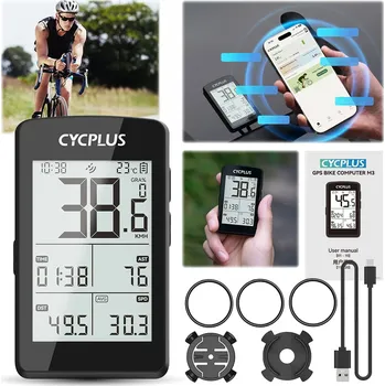 Bezpečnostní kamera Cyklopočítač bezdrátový Cycplus M3