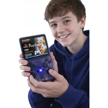 Herní konzole R36S PŘENOSNÁ HERNÍ KONZOLE 3,5 PALCE MIPI HD S 15000 KLASICKÝMI HRAMI