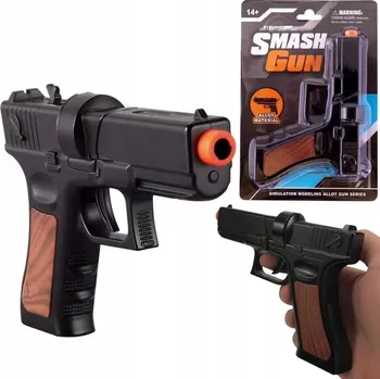 Dětská zbraň Kovová pistole na kapslíky pro mládež, vojenské hračky 14+
