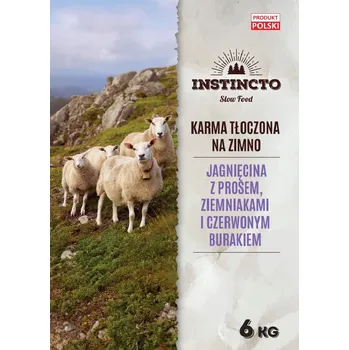 Krmivo pro psa Krmivo pro psy Instincto Premium JEHNĚČÍ za studena lisované mono 6 kg
