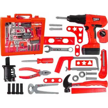 Dětská dílna Kufřík s nářadím pro děti LEAN Toys - Dětská dílna 1