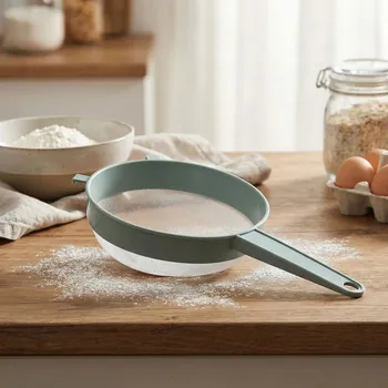 Cedník a síto Kuchyňské síto na prosévání mouky ALTOM DESIGN 15 cm šalvějové