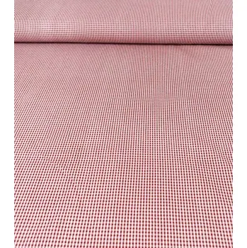 Bavlněná látka pepito červené 2 mm plátno 142 cm | RTex