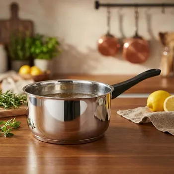 Hrnec Rendlík z nerezové oceli s výlevkou ALTOM DESIGN EMILIO 2,0 l