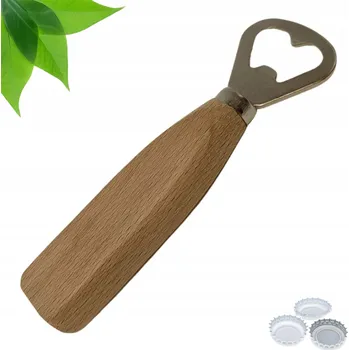 Otvírák OTVÍRÁK NA LAHVE ZÁTEK PIVA DŘEVĚNÝ OBN