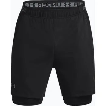 Under Armour Vanish Woven 2In1 Sts pánské tréninkové šortky černé 1373764