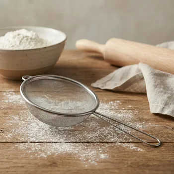 Cedník a síto Kuchyňské síto na prosévání mouky ANEKS 10 cm