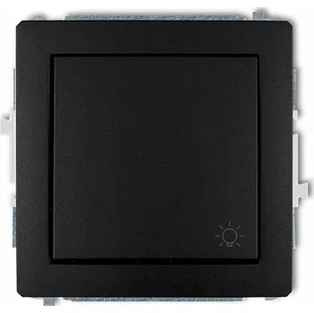 vypínač Vypínač jednoduchý Klasik, Zápustný Karlik černý 12DWP-5