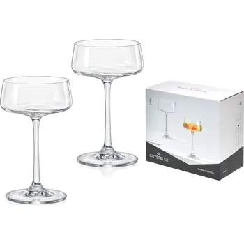 Sklenice Crystalex, Nový Bor Kalíšky XTRA 220 ml - sada 2 ks