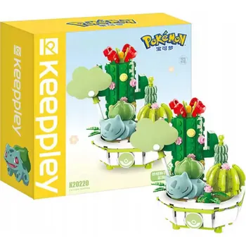ostatní stavebnice Originální Stavebnice Pokémon Keeppley Bulbasaur Licencované