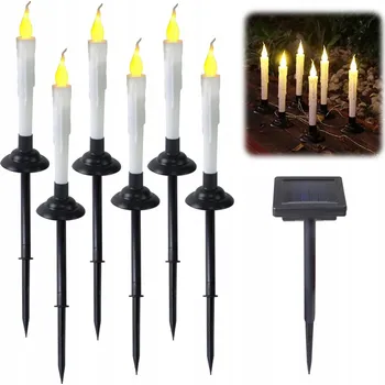 IP kamera SADA LED SVÍČEK SE SOLÁRNÍM PANELEM PRO DEKORACI SVATBY A KOSTELA