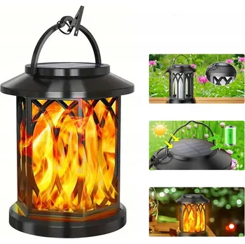 Venkovní osvětlení Solární LED lampy k zavěšení ven, solární lucerny, dekorace