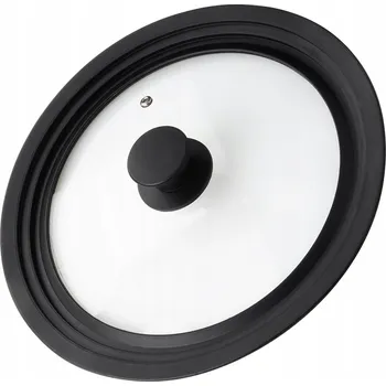 Poklice Univerzální skleněná poklice se silikonovým okrajem 24/26/28 cm