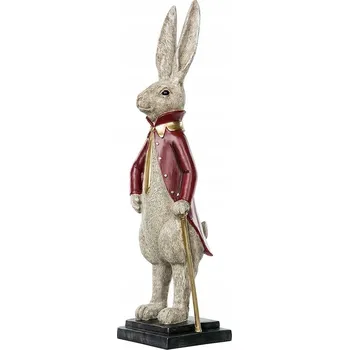 Velikonoční dekorace VELIKONOČNÍ ZAJÍC FIGURKA KRÁLÍK ZAJÍČEK DEKORACE RETRO NA Velikonoce 60cm