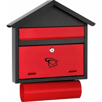 Poštovní schránka Poštovní schránka Mamto červená