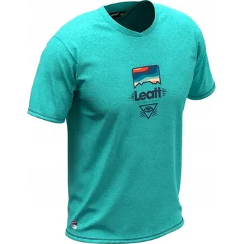 cyklistický dres LEATT DĚTSKÝ CYKLISTICKÝ DRES MTB ALLMTN 2.0 JUNIOR JERSEY AQU