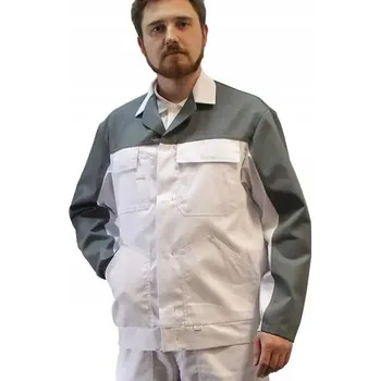 Pracovní obuv Mikina pracovní bunda work bílá kegel XXL