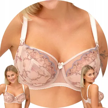 Dámské spodní prádlo Měkká podprsenka Azal Jiřina béžová 80G