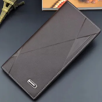 Peněženka Pánská peněženka Daiqisi Maxi Elegant - Tmavě Hnědá KP-36158