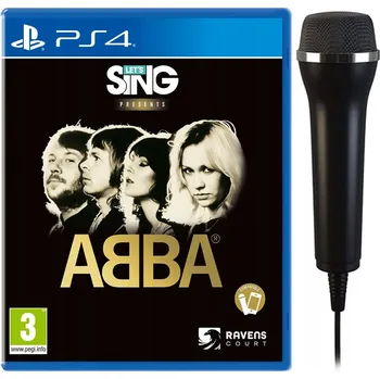 Hra pro PlayStation Let's Sing ABBA (+1Mic) PS4 PlayStation 4 (PS4) v krabicové verzi