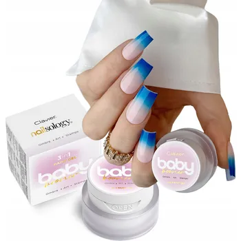 Přípravek na nehty Gel 3v1 na zdobení Baby Boomer Artistic Gel Ombre Paint C06 „Desire“