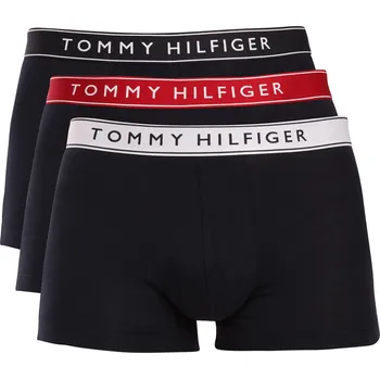 Boxerky 3PACK pánské boxerky Tommy Hilfiger černé (UM0UM03881 0WF) M UM0UM03881 0WF Možnost vrácení zboží ZDARMA do 120 dnů!