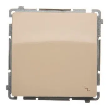vypínač Jednopólový vypínač pod omítku Simon, béžové odstíny BMW6.01/12