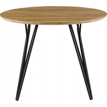 Konferenční stolek Industriální konferenční stolek ze dřeva Shadow Skořicový / 80 cm