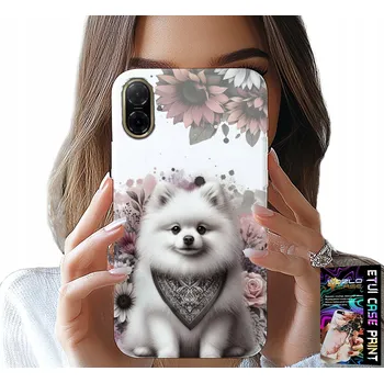 Pouzdro na mobilní telefon POUZDRO PRO SAMSUNG GALAXY A07 4G - POMERANIAN, MINIATURNÍ ŠPIC, PLEMENO PSŮ