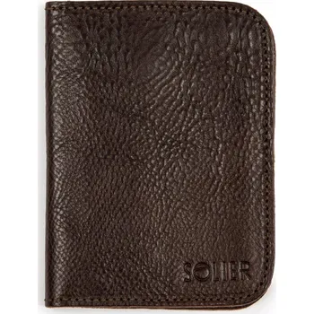 Obal na doklad Pouzdro na doklady Solier , přírodní kůže