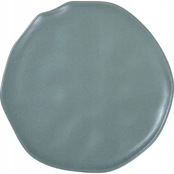 Talíř Moderní dezertní/snídaňový talíř 21 cm z kameniny s nepravidelnými okraji