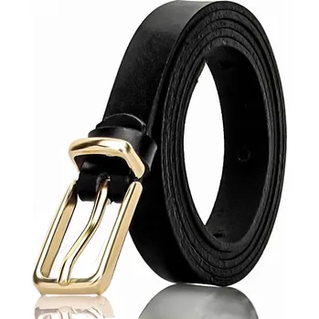 Opasek KOŽENÝ dámský PÁSEK Gracio Černý Krátký 90 cm