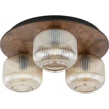 SALVIA BROWN STROPNÍ SVÍTIDLO 3XE14