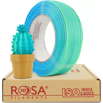 Filament ROSA PLA ReFill Magic Neon Blue Lagoon 0,5 Kg