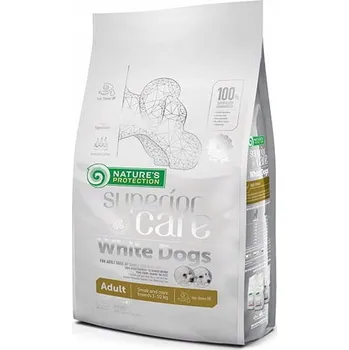 Krmivo pro psa Suché krmivo pro psy Nature's Protection White Small Dog 4kg jehněčí