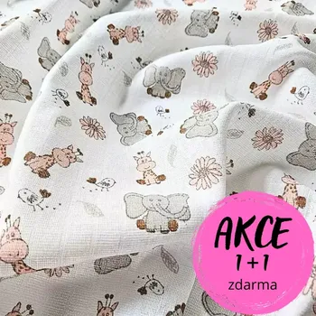 Prem plenková osuška Zoo růžové 90x100 cm