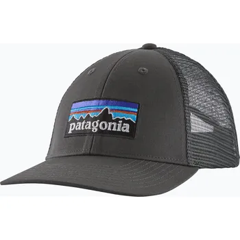 Kšiltovka Kšiltovka Patagonia P-6 Logo LoPro Trucker forge grey