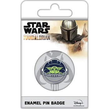 Smaltovaný odznak - Mandalorian