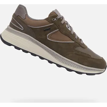 Pánské tenisky Geox Pánské Khaki pánské tenisky Geox Spherica Actif X1 Zelená 45 (2907714)