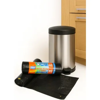 Pytle na odpadky Univerzální pytle na odpadky Ravi 60l 10 ks