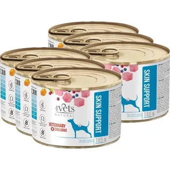 4Vets Dog Skin Support 6x185g