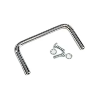 Nábytkové kování Rukojeť zásuvky, Ocel, Chrom, délka: 6mm x 44 mm x 83mm Hammond